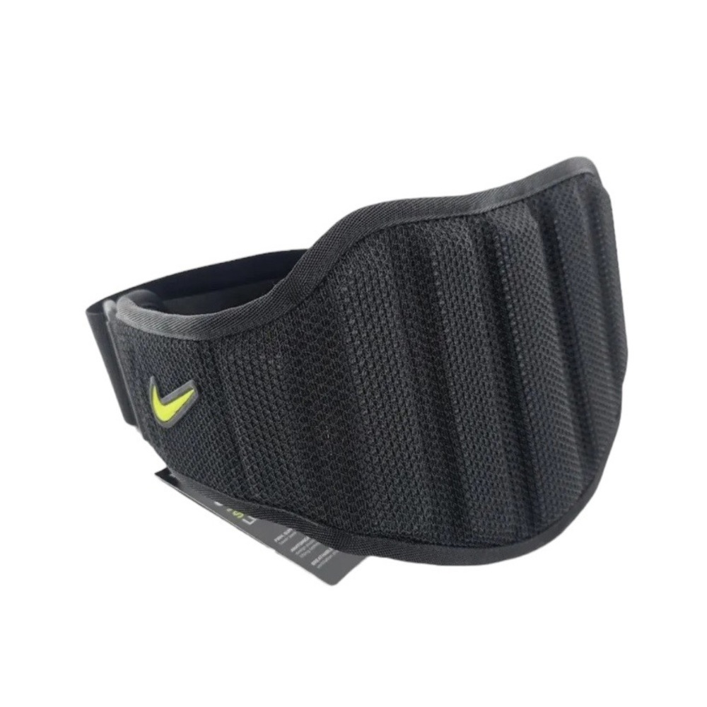 Nike Lifting Belt Size Medium Black Volt NEW